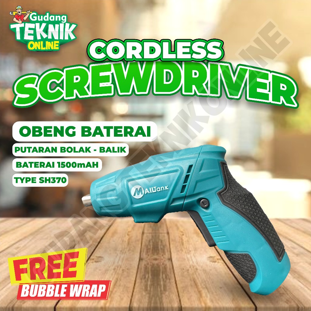 Jual Mesin Bor Screwdriver Sh370 Mailtank Cordless Electric Drill Screwdriver Elektrik Screw 6668