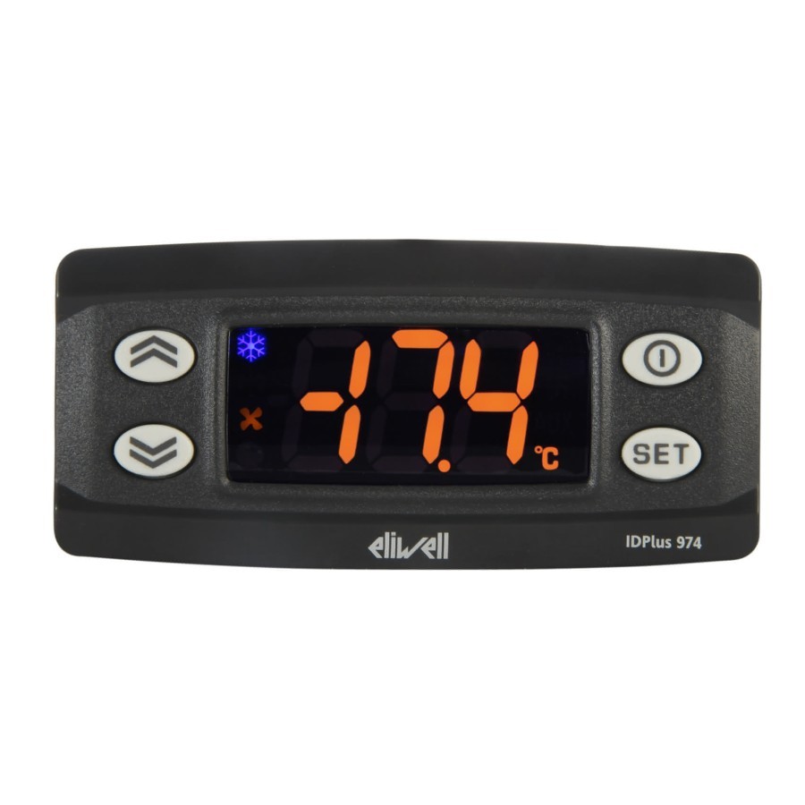 Thermostat Eliwell IWC730 Noir Court - Contrôle Précis Pour HVAC Et Réfrigération