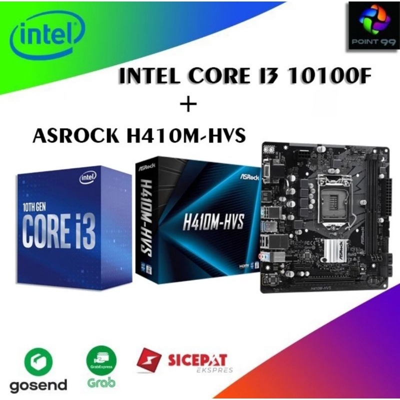 Core I5 10400f I3 10th Generation Motherboard Paket Intel Core I5
