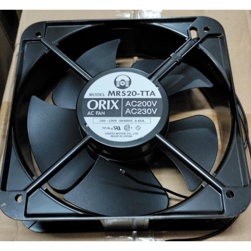 Jual Fan orix MRS20-TTA 20cm 220v 0,45A Made In Japan | Shopee Indonesia