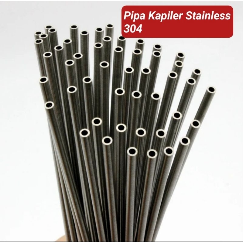 Jual Pipa Kapiler Stainless 304 / Pipa Tubing OD 1mm 2mm 3mm 4mm 5mm ...
