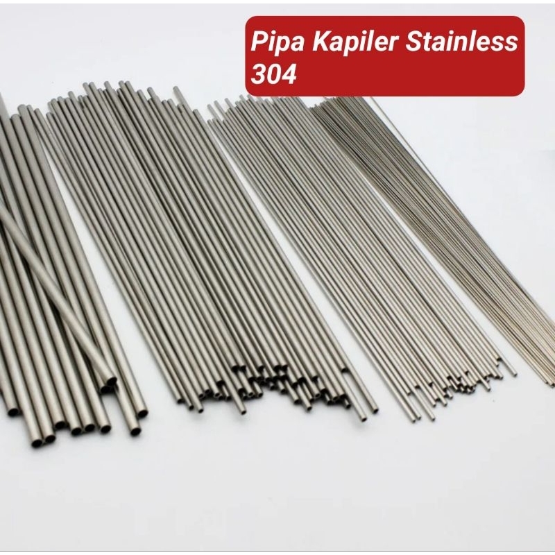 Jual Pipa Kapiler Stainless 304 / Pipa Tubing OD 1mm 2mm 3mm 4mm 5mm ...