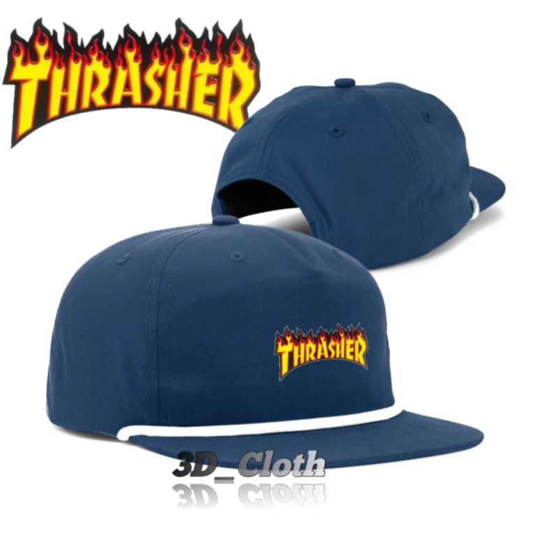 Jual Topi THRASHER Snapback Classic Topi Snapback Oldskool