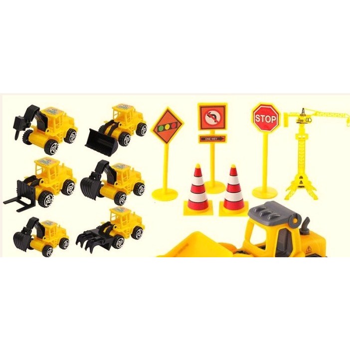 Jual Cake Topper TOWER CRANE Truk Konstruksi Hiasan Kue Motif Miniantur ...