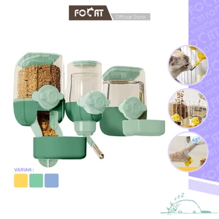 FOCAT Tempat Makan Minum Kandang Anjing Kucing Kelinci Marmut M63/M64/M69 Pet Hanging Cage Feeder