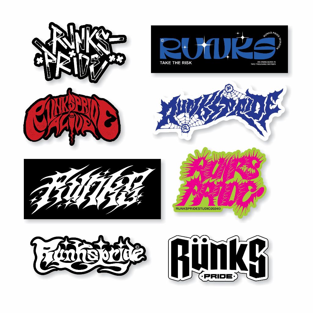 Jual STICKER PACK RUNKS PRIDE VOL 2 | Shopee Indonesia