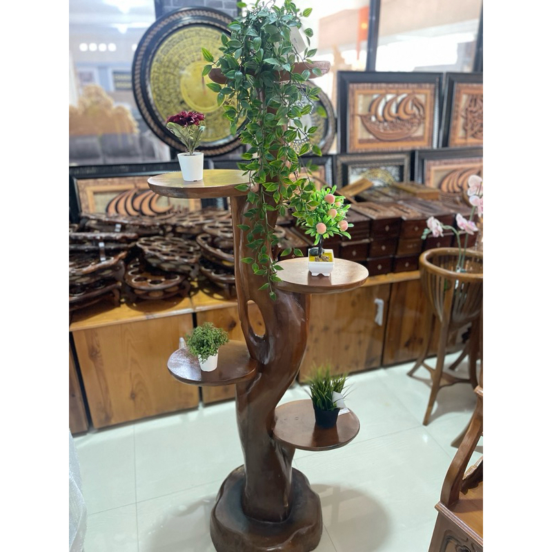 Jual RAK POHON KAYU JATI - RAK POHON PAJANGAN BUNGA | Shopee Indonesia