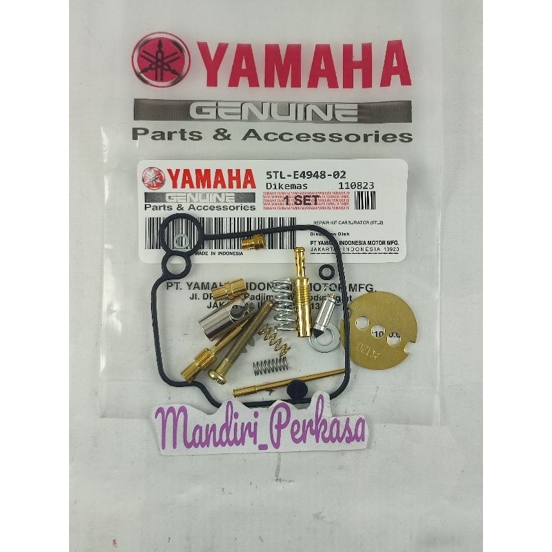 Jual Repair Kit Karburator Yamaha Mio Karbu Sporty Smile New Soul Fino