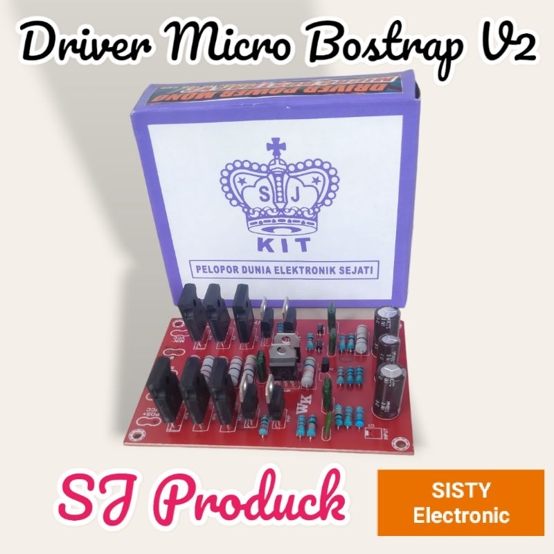 Jual Kit Driver Power BOSTRAP V2 Low Sub Karakter SJ Produck | Shopee