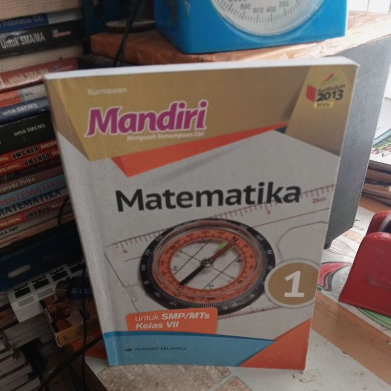 Jual buku mandiri matematika untuk SMP kelas 7 /VII edisi revisi ...