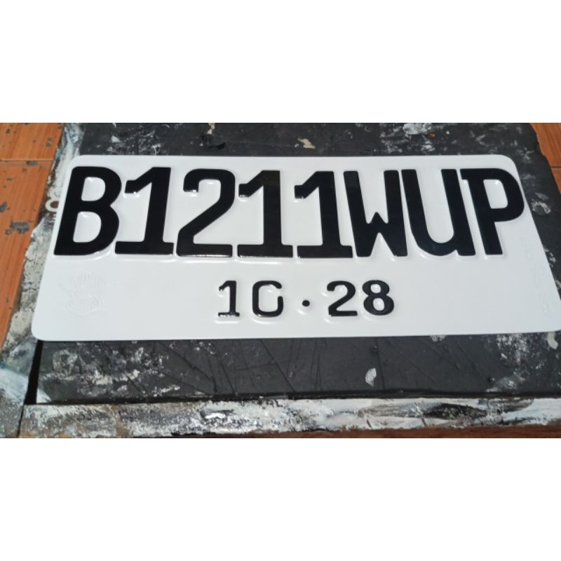 Jual PLAT JDM FINISHING CUTTING STICKER UKURAN 16 X 33 CM | Shopee ...