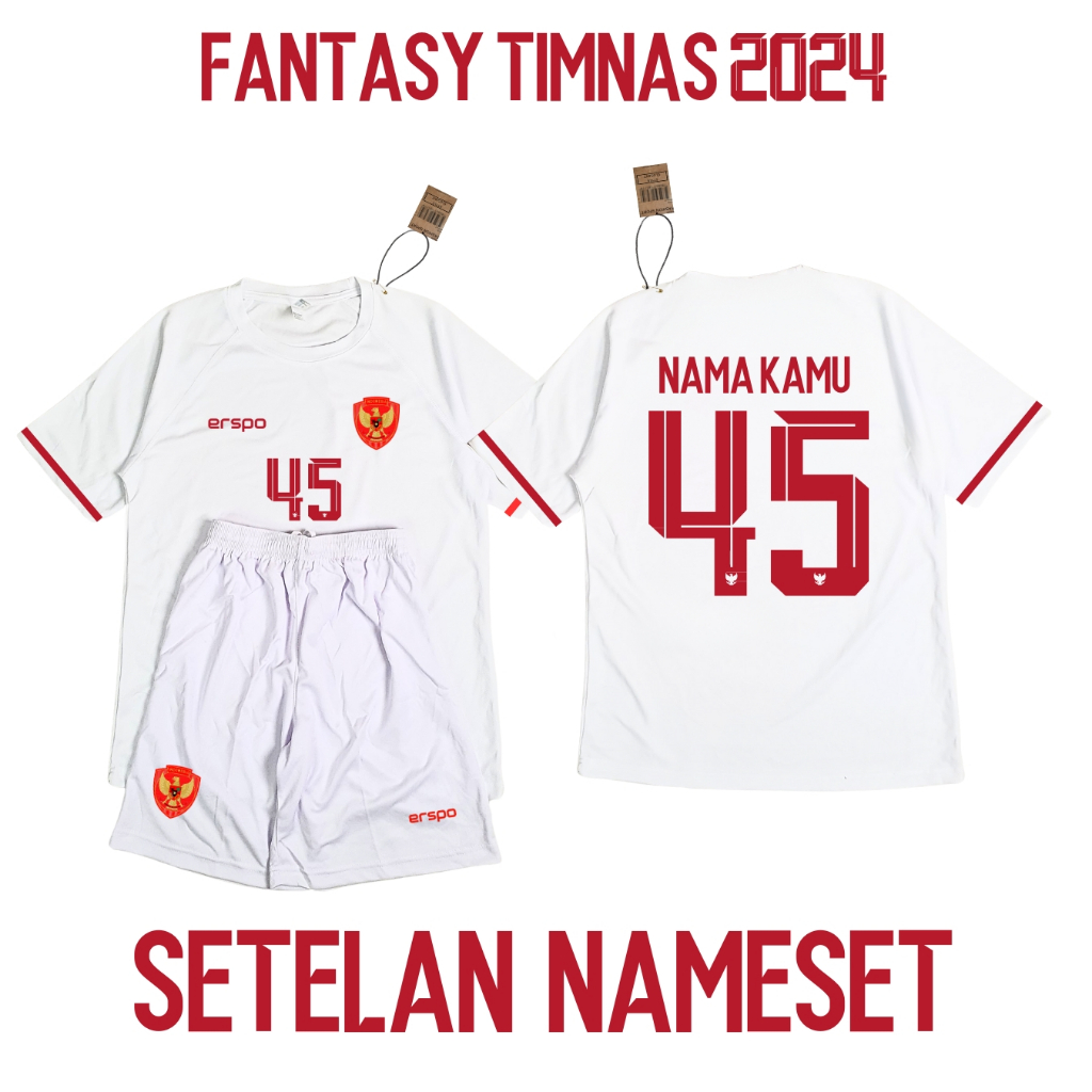 Jual Jersey Timnas Indonesia Erspo Fantasy Home Merah Srjersey | Shopee ...