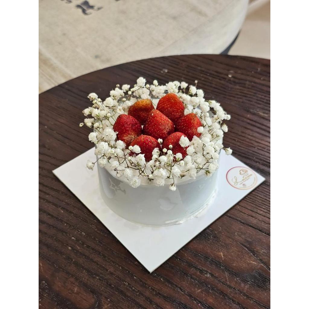 Jual Lunchbox Strawberry Cake Strawberry Cake Strawberry Baby Cake ...