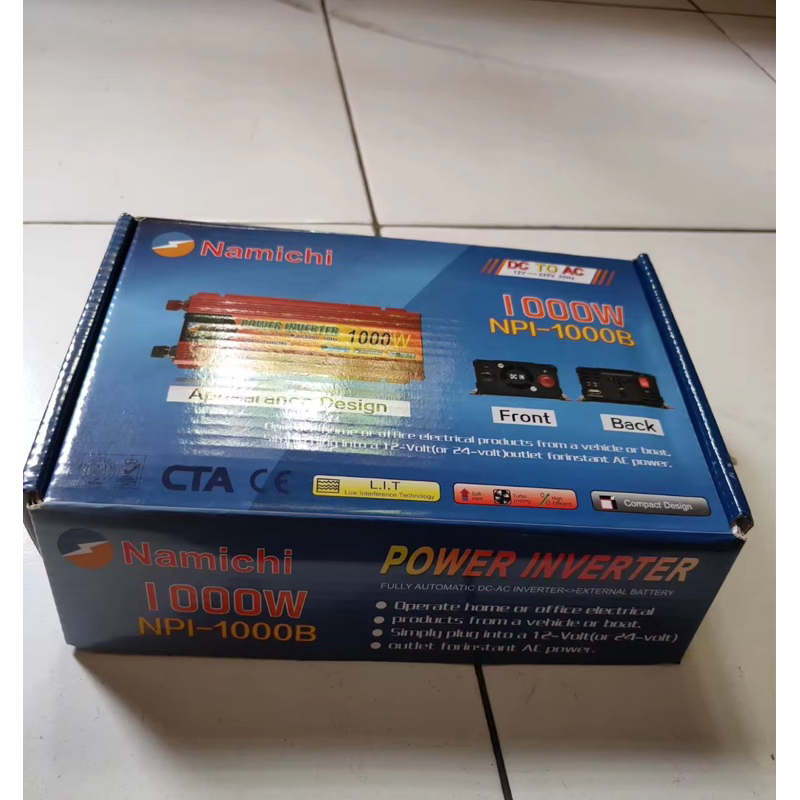 Jual power inverter 1000W plus charger aki NPI namichi | Shopee Indonesia