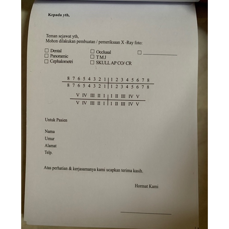 Jual New Limited Buku Surat Surat Doktergigi | Shopee Indonesia