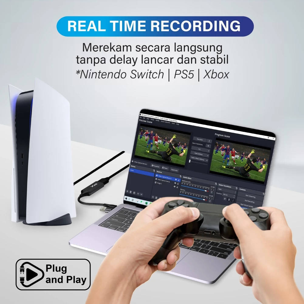 Video Capture HDMI Card Video USB3.0 USB Type C with Loop PX CAP1920