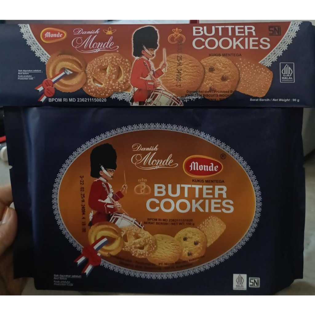 Jual Monde Butter Cookies | Shopee Indonesia