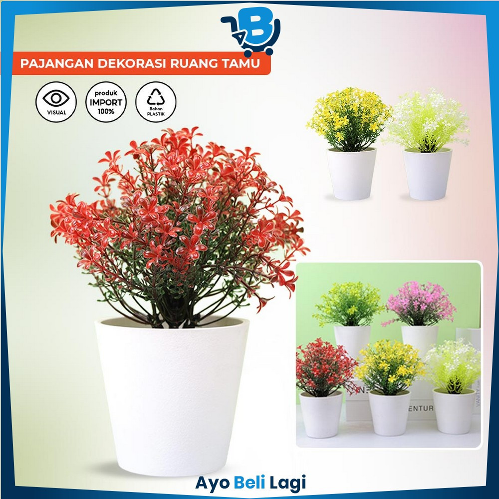 Jual Hiasan Bunga Osmanthus Plastik / Pajangan Dekorasi Ruang Tamu ...