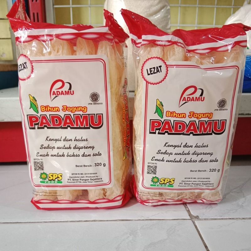 Jual (320 gr) PADAMU MERAH Bihun Jagung Padamu Mihun | Shopee Indonesia