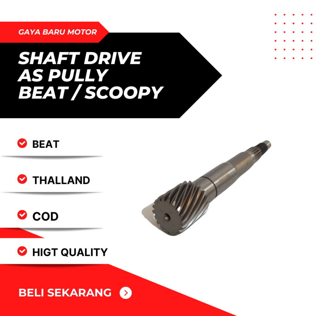 Jual SHAFT DRIVE AS PULLY PULY PULI BEAT THALLAND | Shopee Indonesia