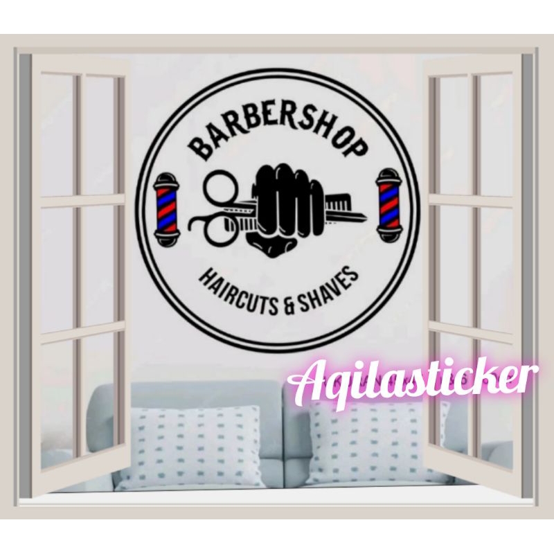 jual-stiker-barbershop-cuting-sticker-dekorasi-kaca-dingding-barbershop