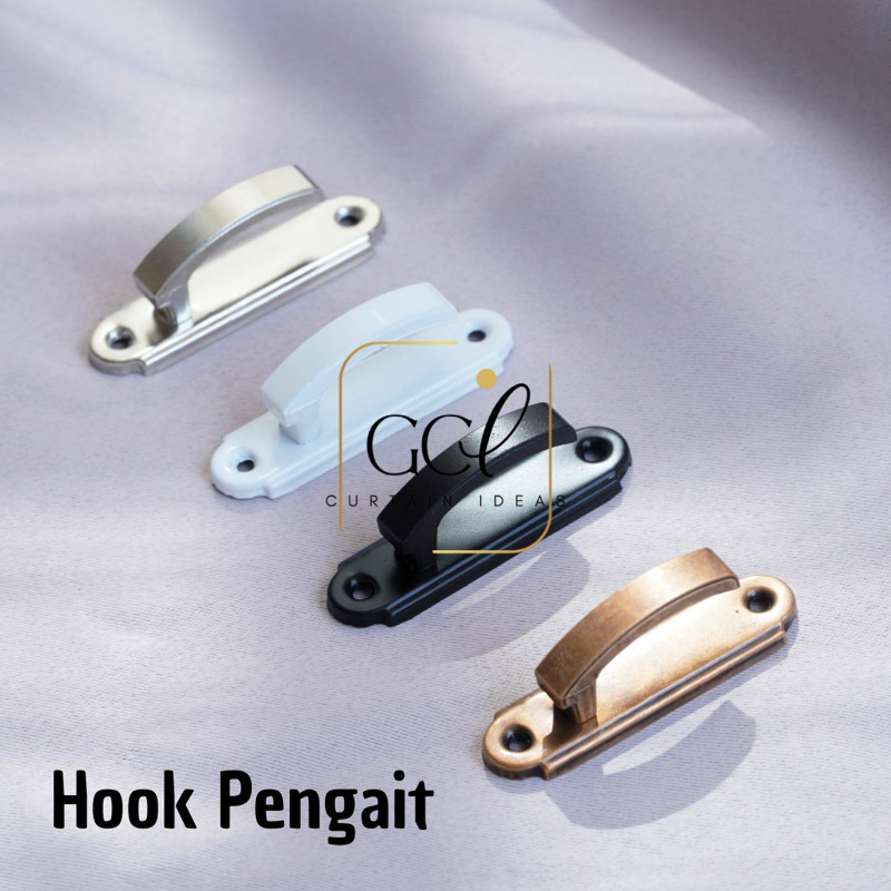 Jual Hook pengait tali Gorden Minimalis (2pcs) | Shopee Indonesia