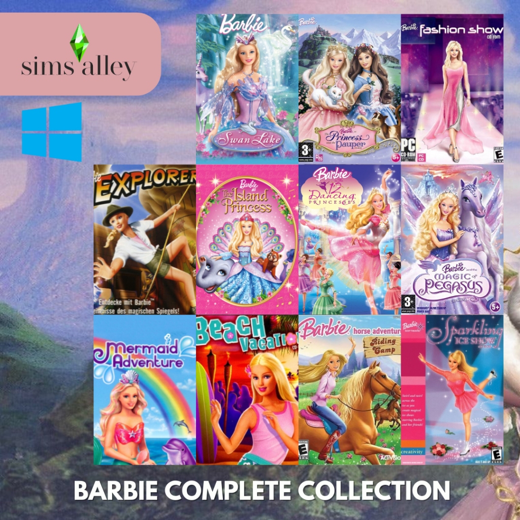 Jual Barbie game PC complete series Shopee Indonesia