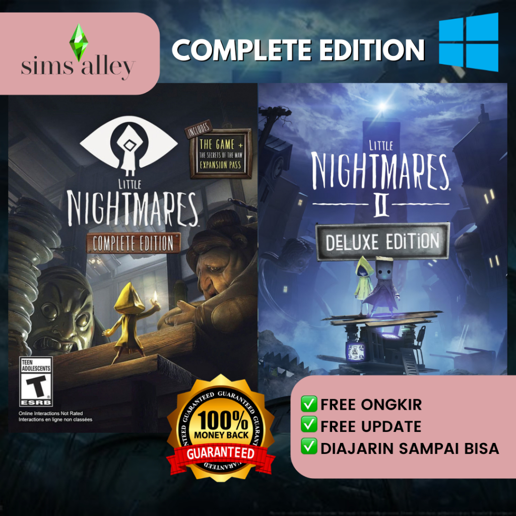 Jual The Little Nightmares 1 & 2 Complete edition Free Update(02)