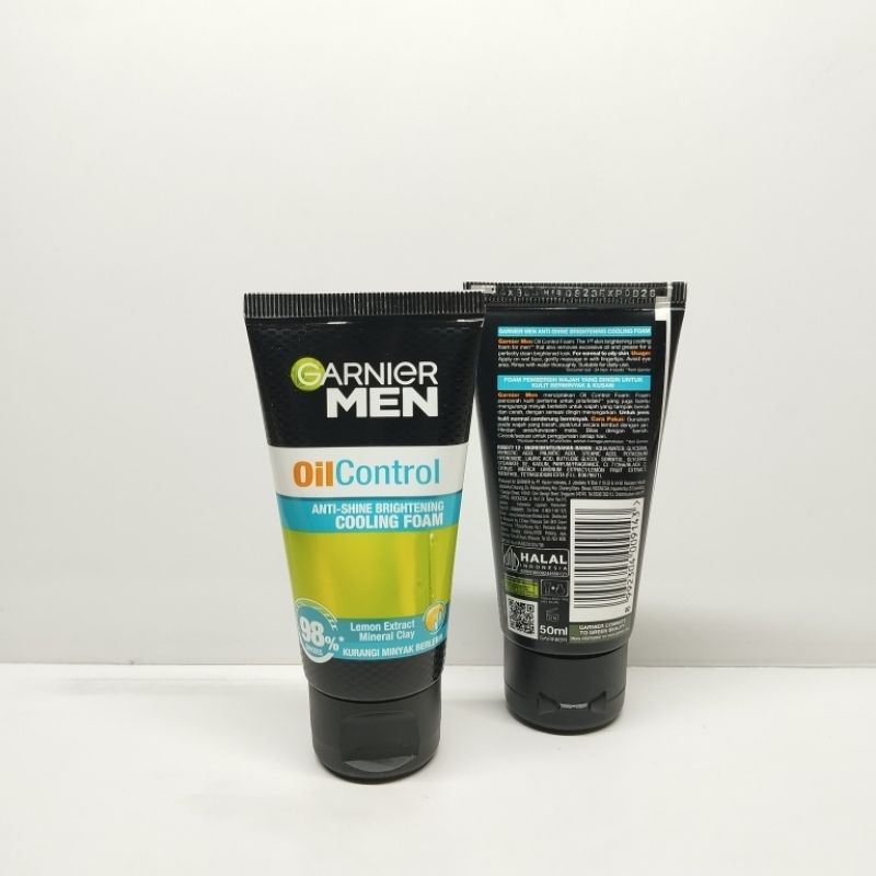 Jual GARNIER MEN Oil Control Cooling Foam 50 mL Shopee Indonesia