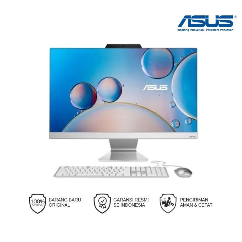 Jual Pc Asus Aio A Wbak Wa W Core I U Gb Gb Ssd Fhd Win Shopee Indonesia