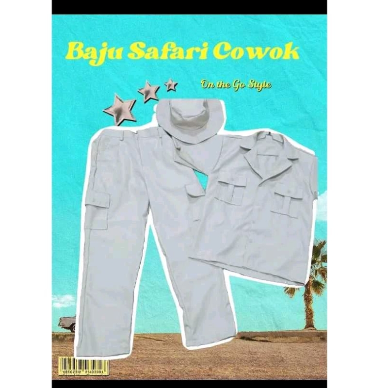 Jual Baju Safari/Baju Zoo/Baju Safari Couple/Baju Photoshoot/Kostum ...