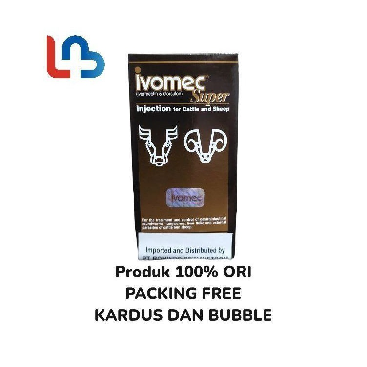 Jual ART T32C IVOMEC SUPER INJ 5 ML EFEKTIF MEMBASMI KUMAN KUTU GATAL ...