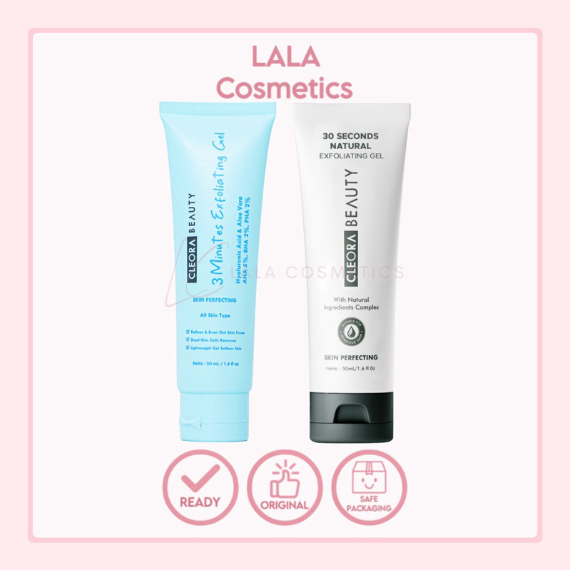 Jual CLEORA BEAUTY Exfoliating Gel 3 Minutes | NEW 30 Seconds Natural ...