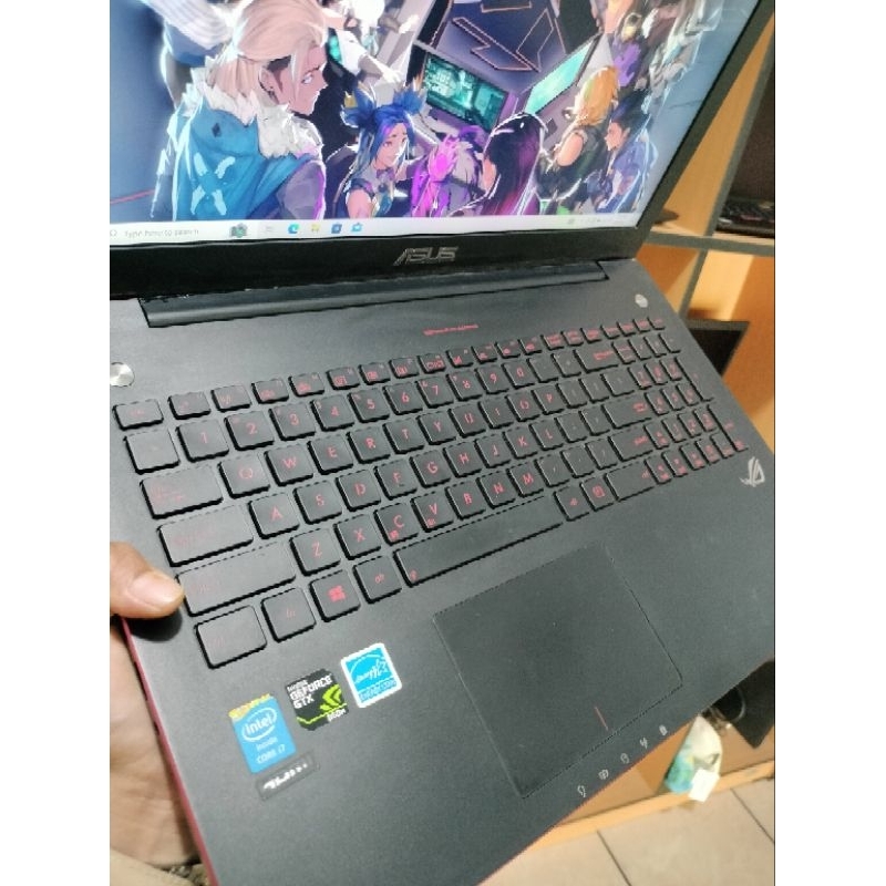 Jual Laptop Gaming,Render Asus ROG G550JK Core i7-4TH (8/256) Nvidia ...