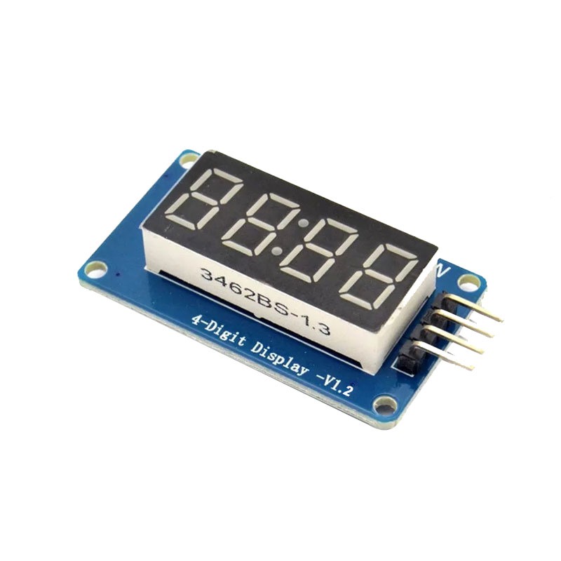 Jual EELIC MDL-LEDJAM TM1637 Clock Module Modul 4 Digit Jam Timer ...