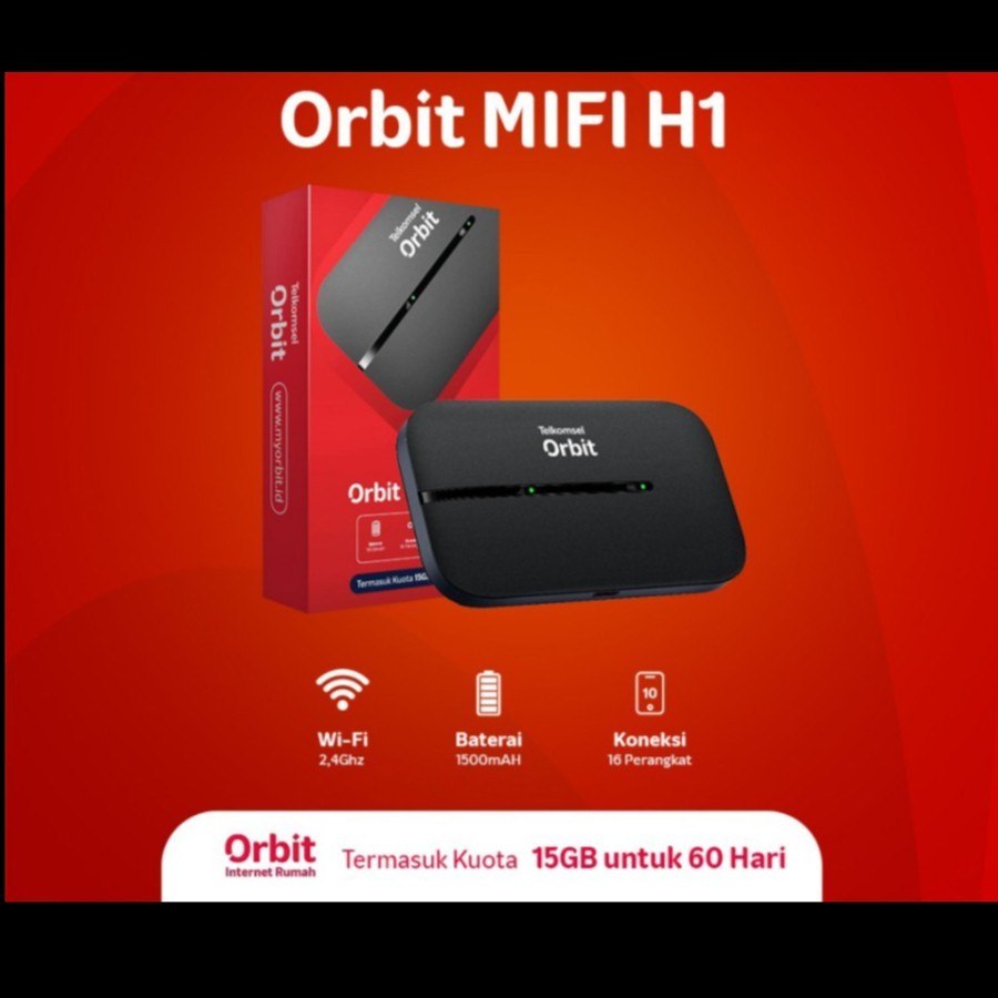 Jual Mifi Telkomsel Orbit H1 HUAWEI E5576 Modem Wifi 4G Free Kartu ...