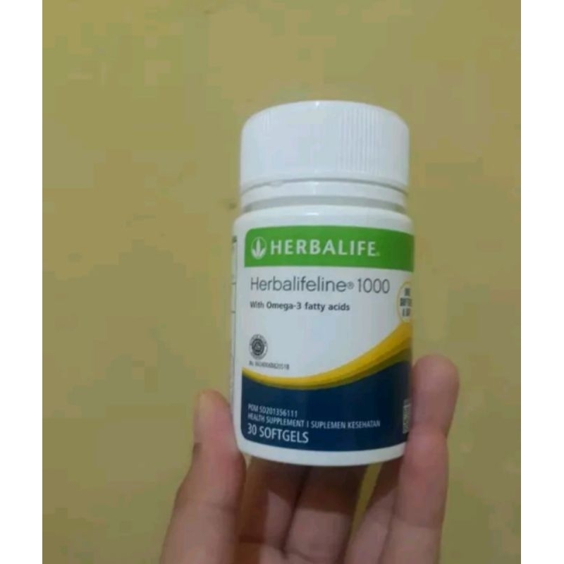 Jual HERBALIFE HERBALIFELINE ORIGINAL 1000 WITH OMEGA 3 FATTY ACIDS HERBALIFE HERBALIFELINE ASLI