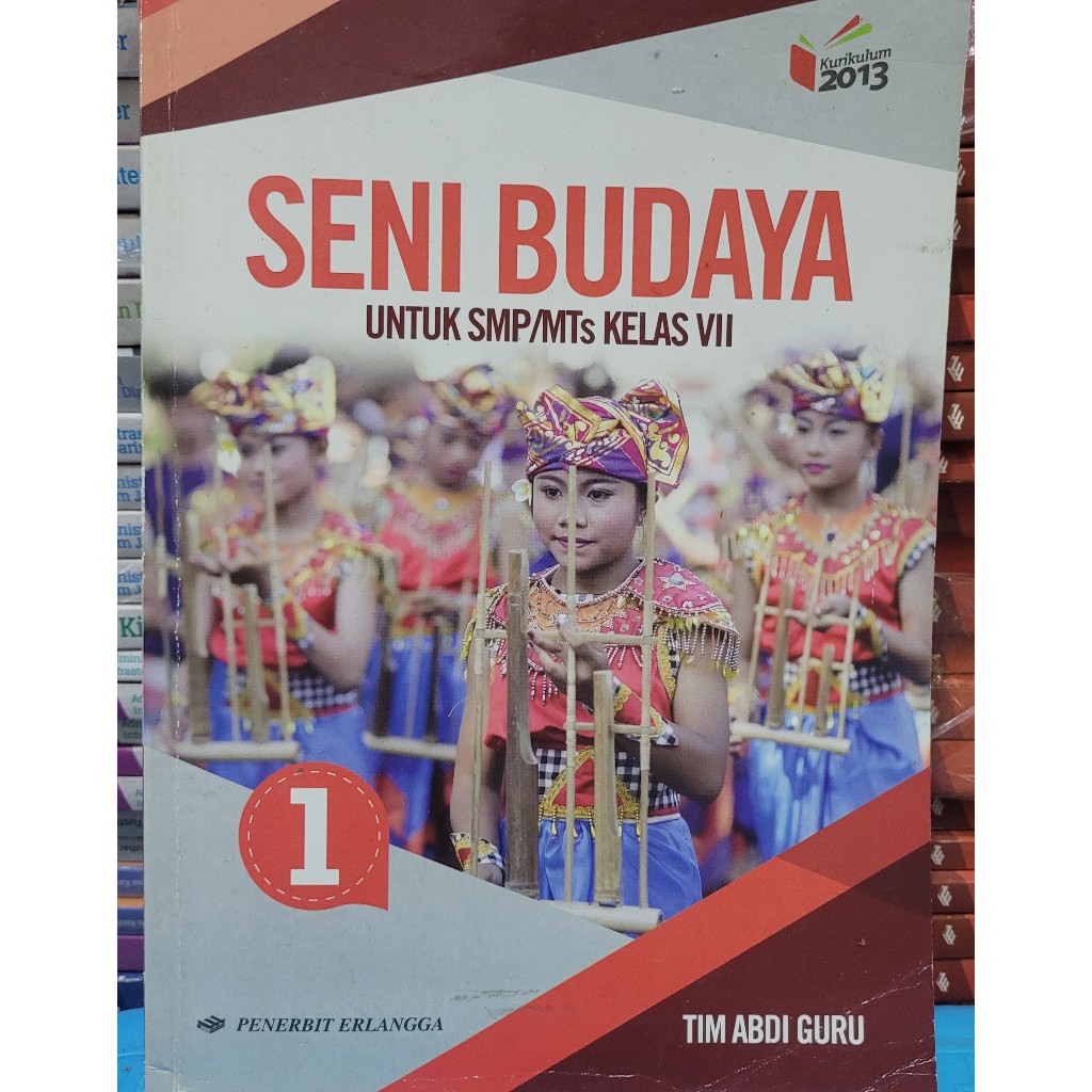 Jual BUKU BEKAS ERLANGGA - SENI BUDAYA KELAS 1 SMP KURIKULUM 2013 ...