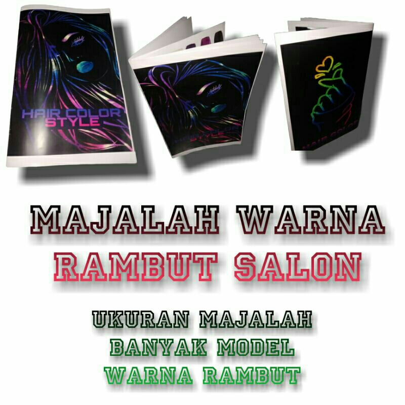 Jual KATALOG WARNA MODEL RAMBUT WANITA,UKURAN MAJALAH | Shopee Indonesia
