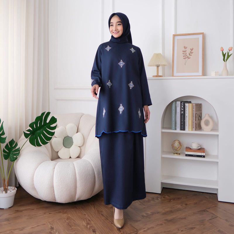 Jual One Set Setelan Rok Kurung Melayu Original Kualitas Premiumm ...