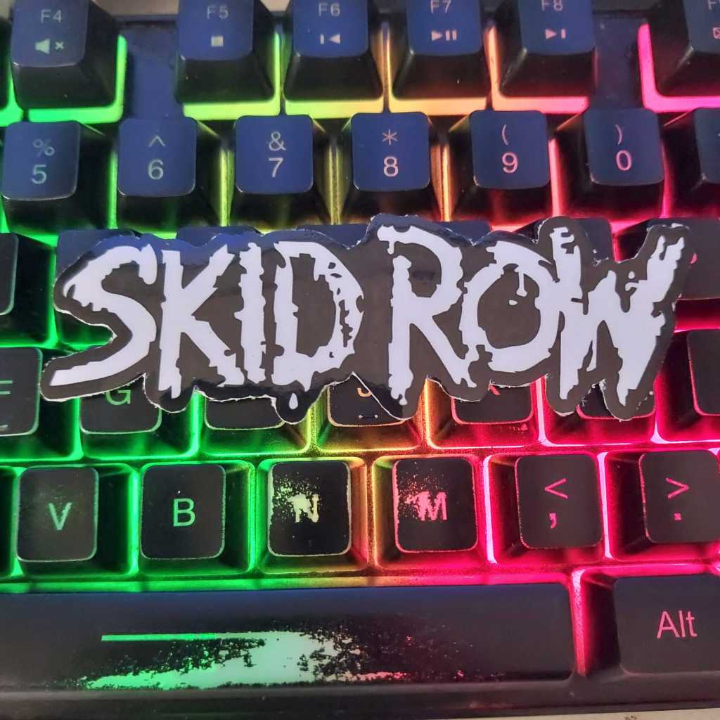 Jual Stiker SKID ROW - Sticker Band HARD ROCK / Heavy Metal | Shopee ...