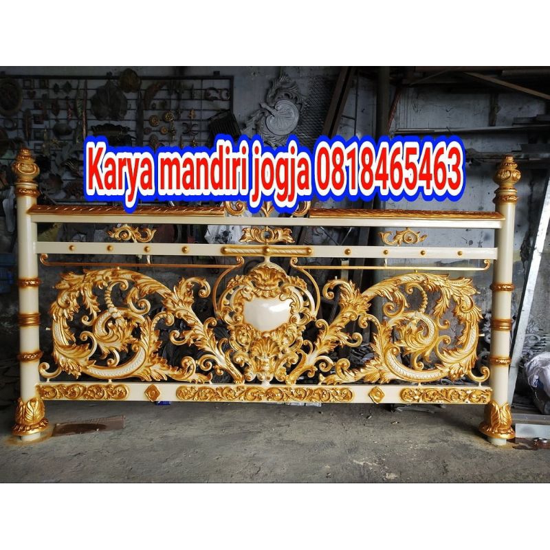 Jual ralling tangga balkon besi tempa klasik ornamen | Shopee Indonesia