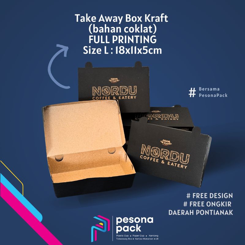 Jual Sablon Box Nasi / Sablon Kemasan Makanan / Sablon Kotak Makan ...