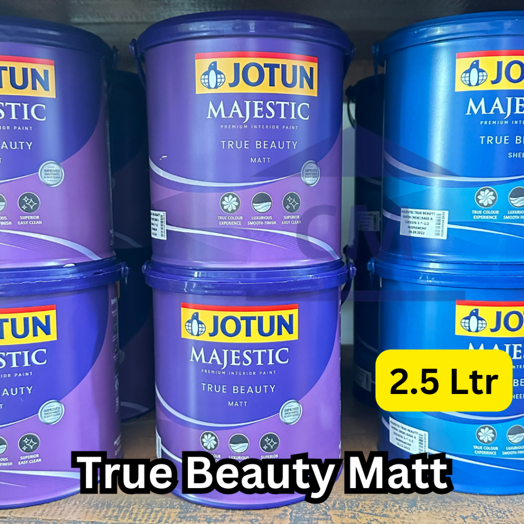 Jual JOTUN Majestic TRUE BEAUTY MATT | Putih CHI (7236) 2.5 Ltr ...