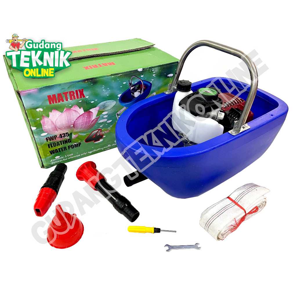 Jual Mesin Floating Pump FWP435 MATRIX 4 TAK / Pompa Air Ampung ...