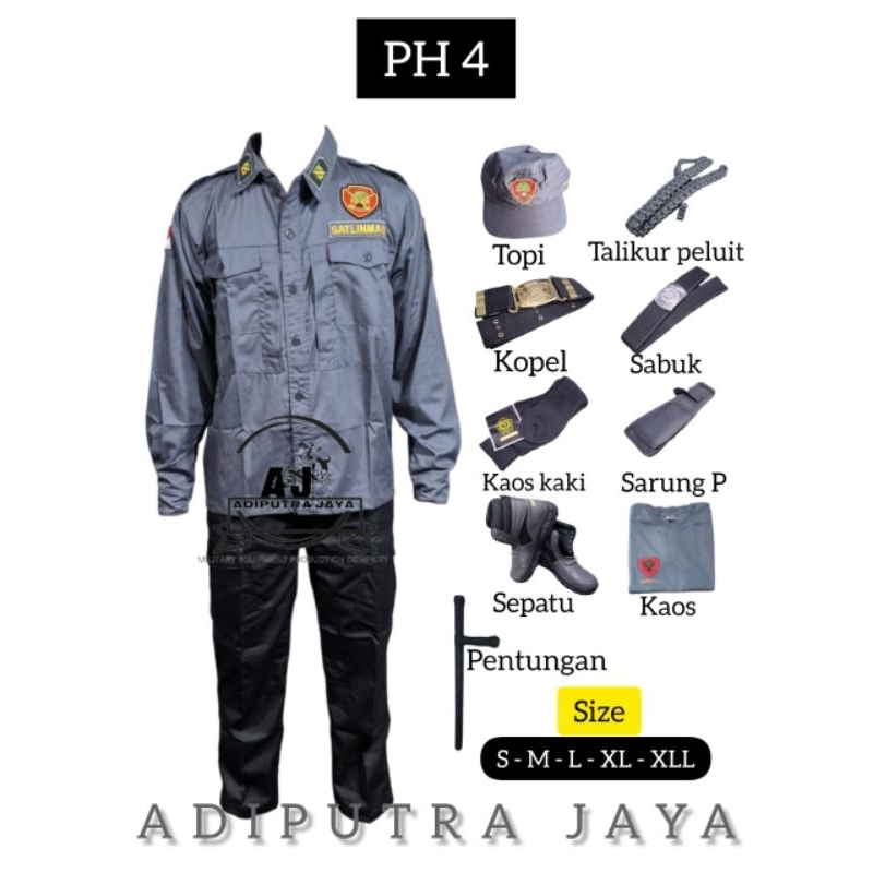 Jual SERAGAM LINMAS TERBAIK|PERLANGKAPAN LINMAS SATLINMAS TERBARU MURAH ...
