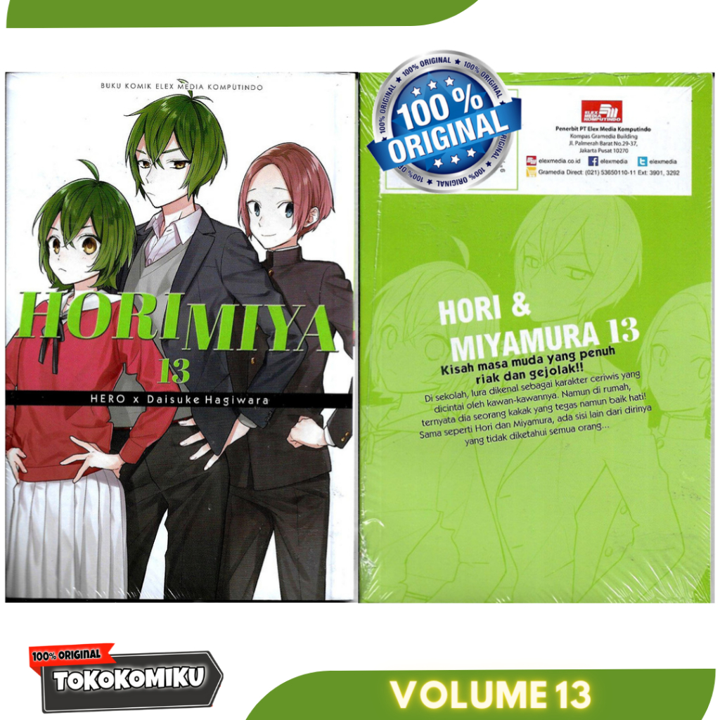 Jual Serial Komik / Manga Horimiya : Hori x Miyamura - by - Hero x ...
