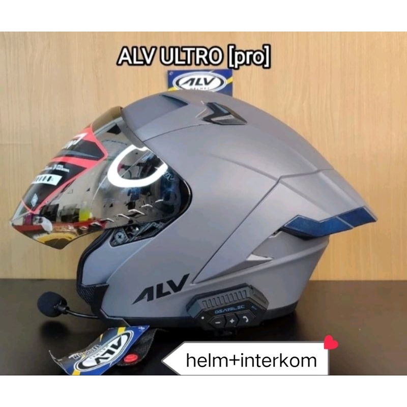 Jual HELM ALV ULTRON PRO PAKET INTERCOME X3 RETOCH | Shopee Indonesia