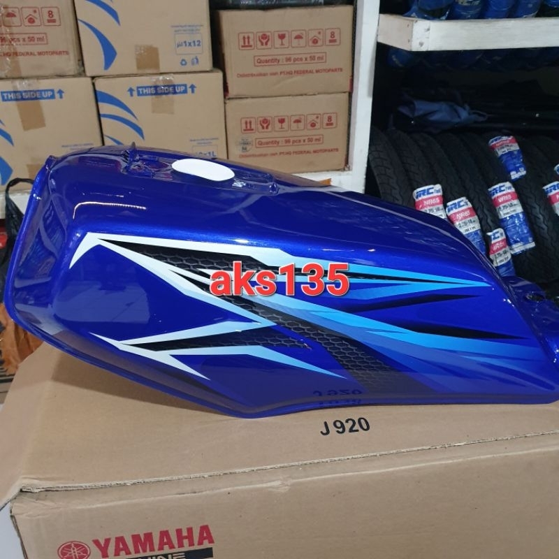 Jual tangki rx king rxking 2005 biru original | Shopee Indonesia