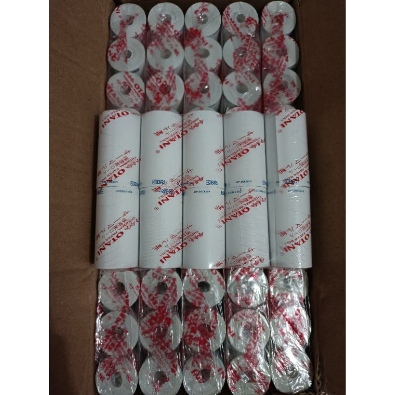 Jual Kertas Struk Thermal X Agen Brilink Logo Bri Dus Shopee